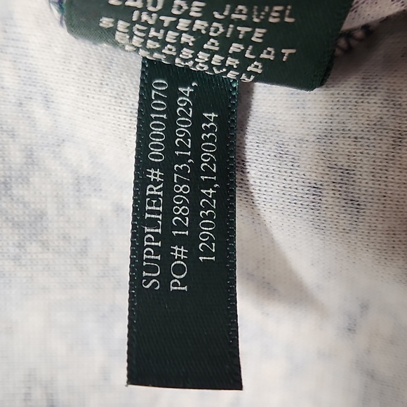 Ralph Lauren Blue w/Tan Floral & Tribal Design Scarf Neck Bodycon Dress Sz. M - Picture 13 of 13